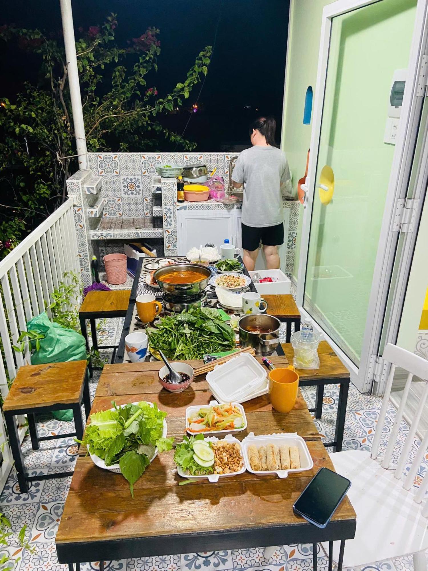 Gio Homestay And Coffee Ap Khanh Phuoc 외부 사진